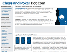 Tablet Screenshot of chessandpoker.com